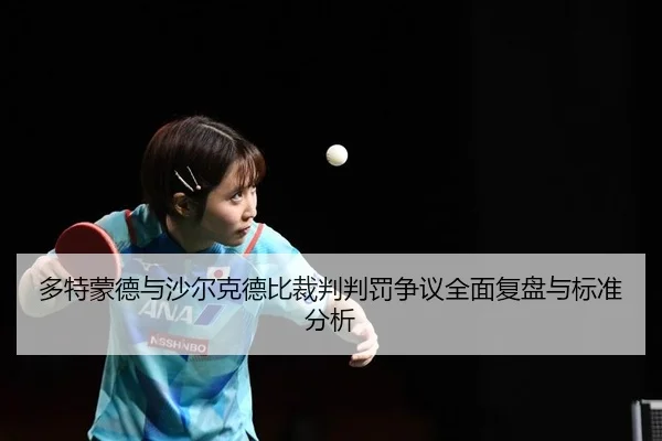 多特蒙德与沙尔克德比裁判判罚争议全面复盘与标准分析